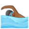 Person Swimming - Medium Black emoji on Samsung